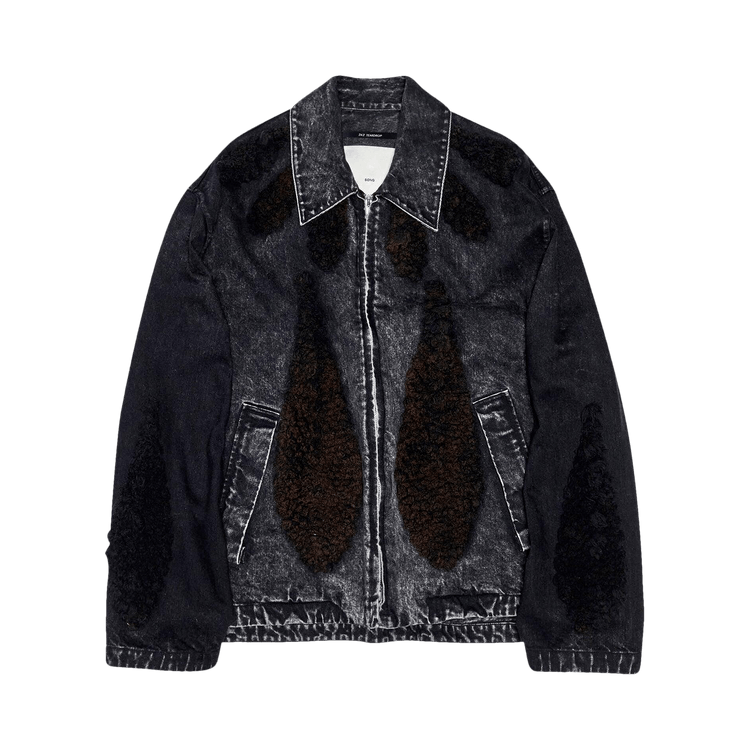Song for the Mute Teardrop Zip Up Jacket "Black"