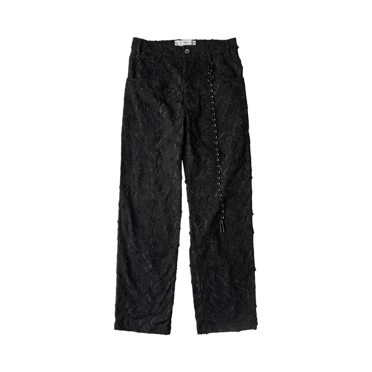 Song for the Mute Distressed Work Pant "Black"