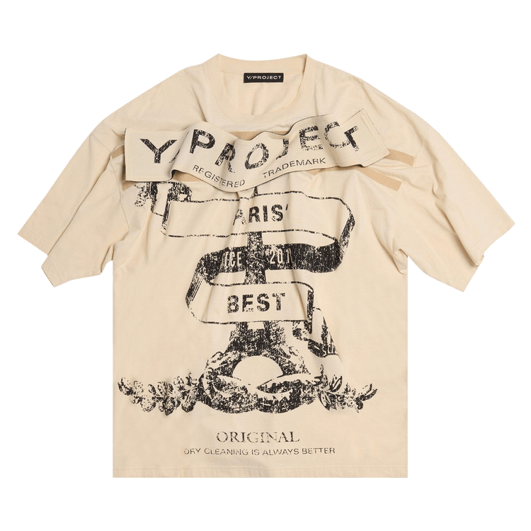 Y/Project Paris Best T-Shirt "Light Sand"