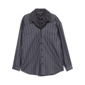 Y/Project Turtleneck Shirt "Dark Grey Stripe"