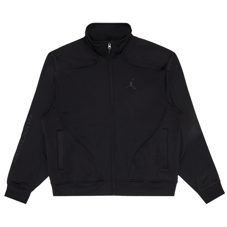 Supreme x Jordan Tricot Track Jacket "Black"