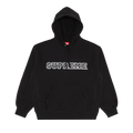 Supreme Collegiate Acronym Hooded Sweatshirt "Black"