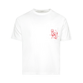 Bode Embroidered Hoop Tee "White"