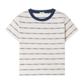 Bode Rec Jacquard Boxy Tee "White/Multicolor"