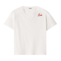 Bode Pointelle Tee "Cream"