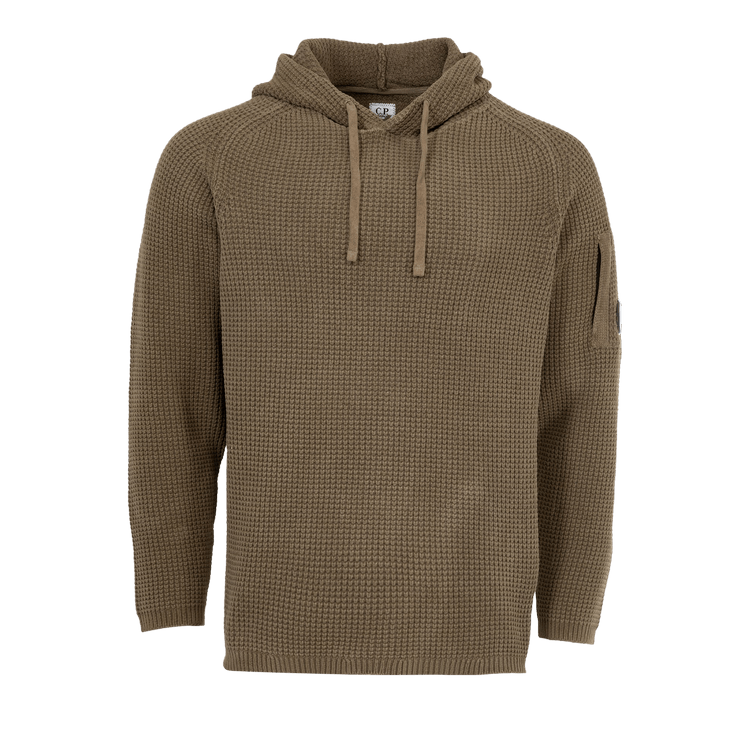 C.P. Company Lens Detail Hoodie "Walnut"