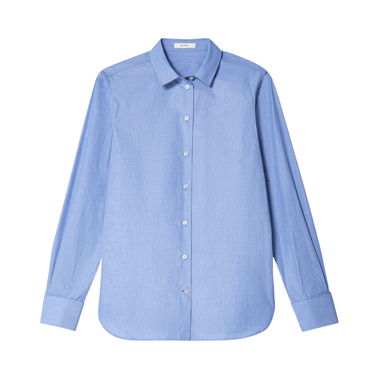 The Row Metis Shirt "Steel Blue"