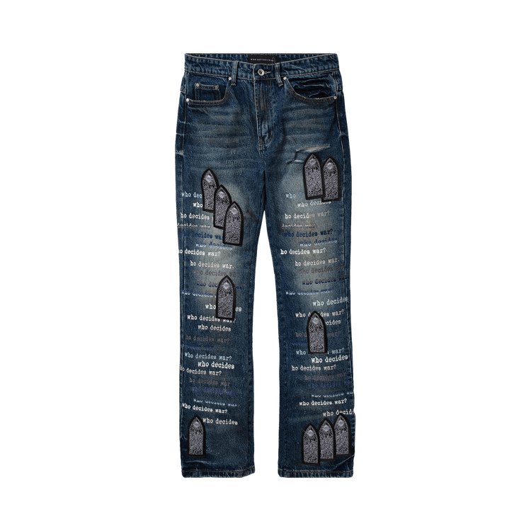 Who Decides War Scripture Denim "Sky"