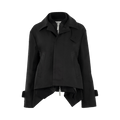 Sacai Cotton Gabardine Nylon Twill Blouson "Black"