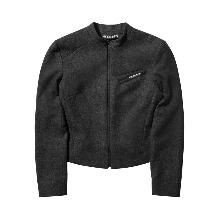 Hyein Seo Zip Jacket "Dark Grey"
