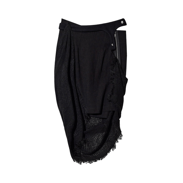 Hyein Seo Fringed Skirt "Black"