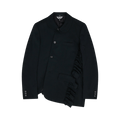 Comme des Garçons Wool Tropical Jacket "Black"