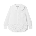 Comme des Garçons Ruffled Blouse "White"