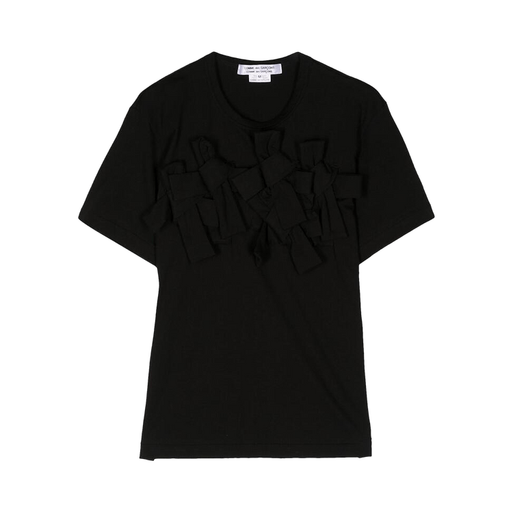 Comme des Garçons Retro Round Neck T Shirt "Black"