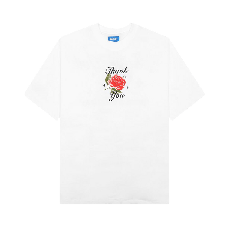 Market Thank You Nice Day T-Shirt "White"