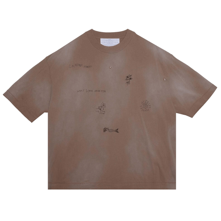 Jungles I Already Forgot Short-Sleeve Tee "Brown"