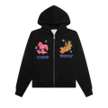 Jungles Todo Bien Zip Hoodie "Black"