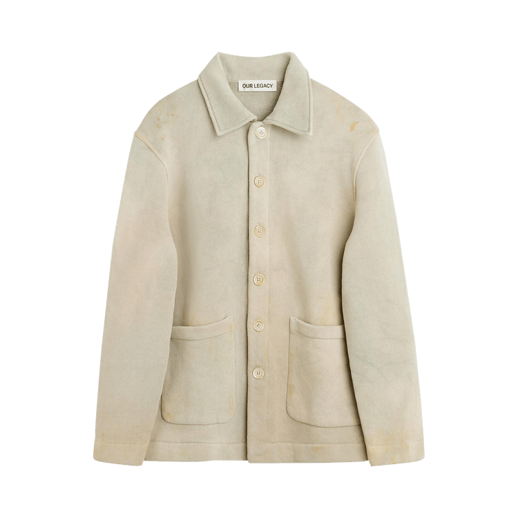 Our Legacy Shelter Cardigan "Attic Wash Fleece"