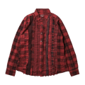 Needles Flannel Ribbon Shirt "Red"