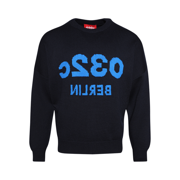 032C Selfie Sweater "Dark Blue"