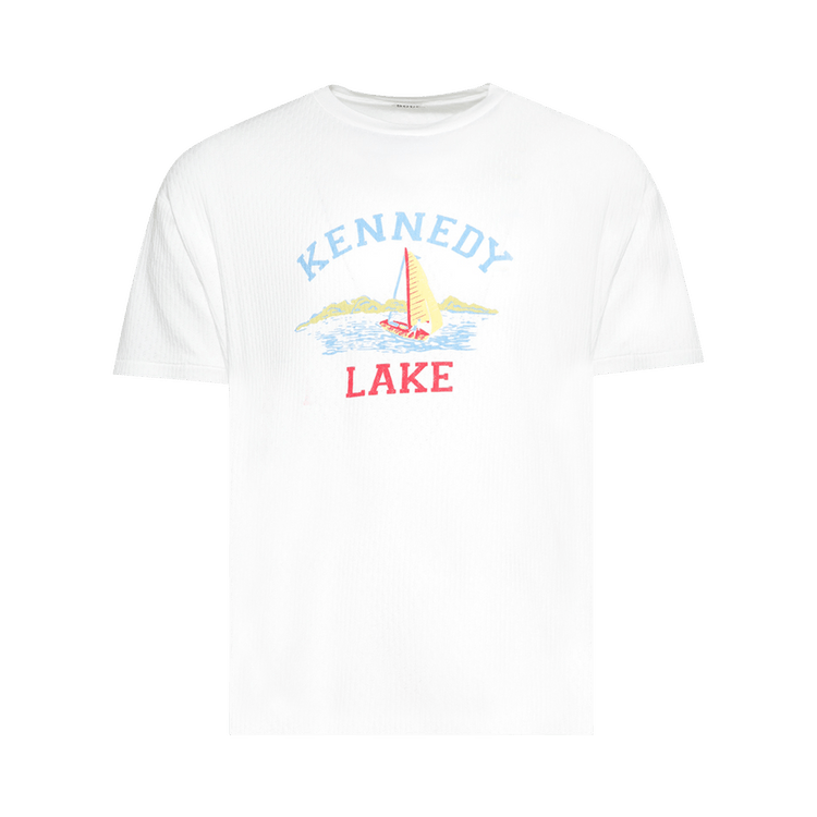 Bode Kennedy Lake Tee "Cream"