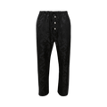 Bode Football Jacquard Pajama Pants "Black"