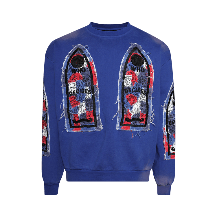 Who Decides War Glory Fabricated Pullover "Indigo"