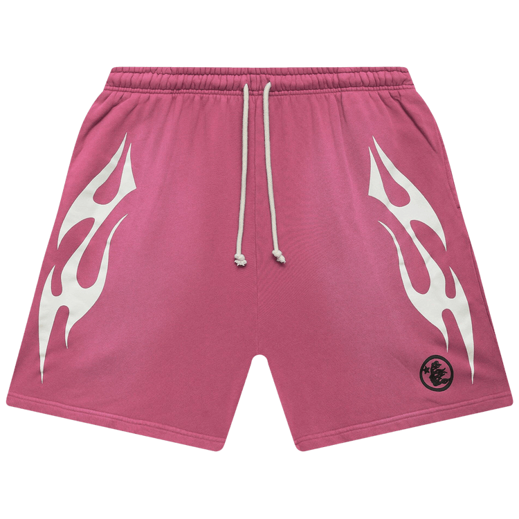 Hellstar Flame Shorts "Pink"