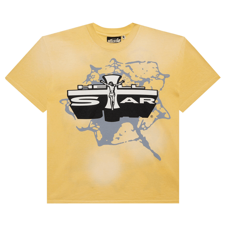 Hellstar Jesus T-Shirt "Yellow"