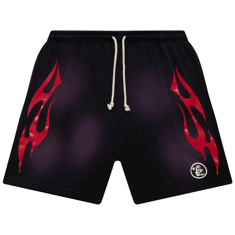Hellstar Flame Shorts "Purple"