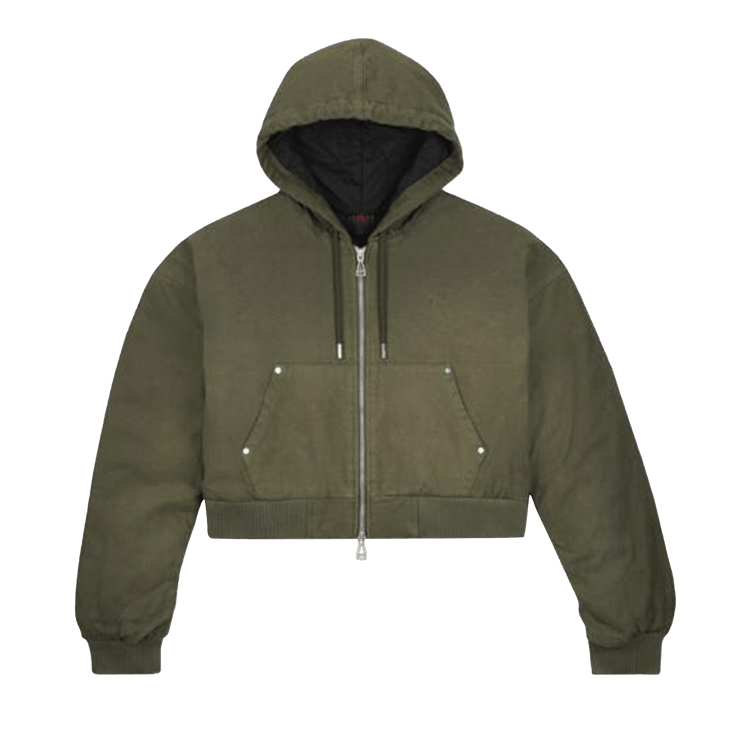 Air Jordan x Travis Scott Hooded Canvas Jacket "Cargo Khaki"