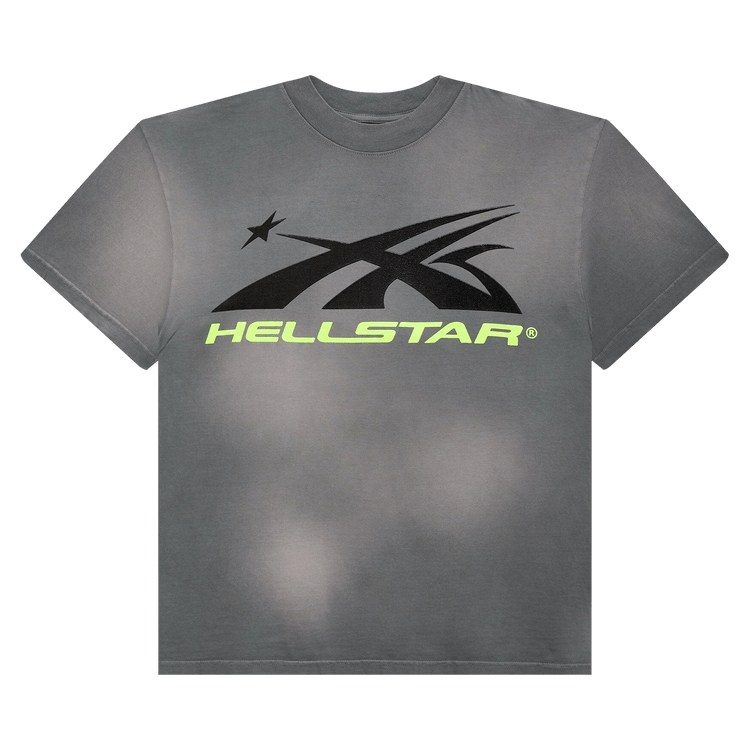 Hellstar Sports Core Logo Gel T-Shirt "Grey"