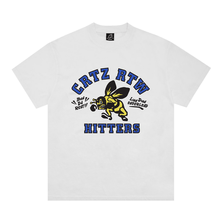 Corteiz CRTZ The Hitters Tee "White"