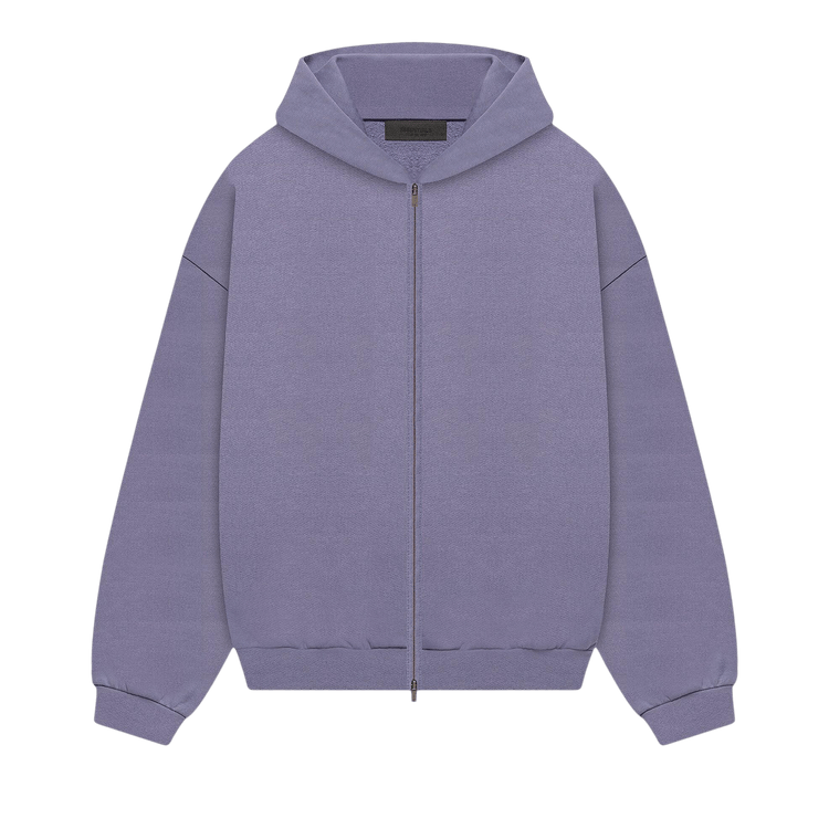 Fear of God Essentials Heavy Fleece Full Zip Hoodie "Lavender"