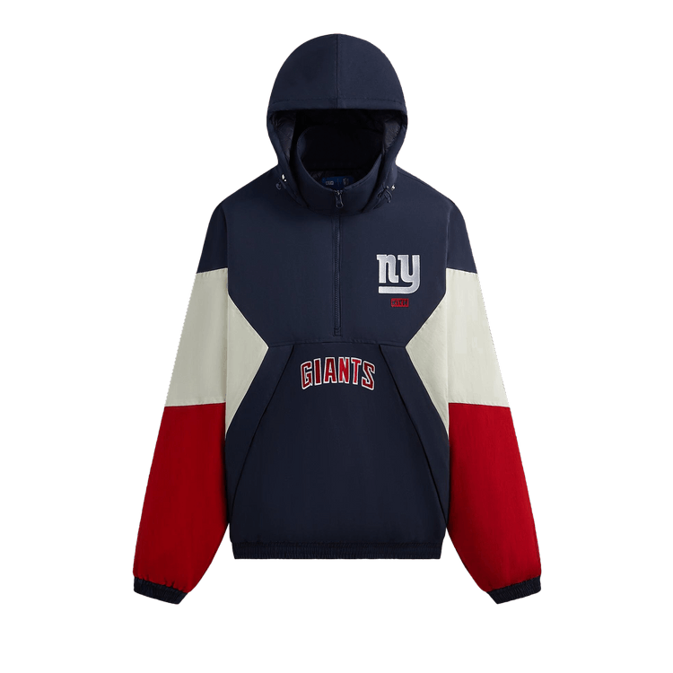 Kith & '47 for the NFL: Giants Quarter Zip Anorak With Hood 'Nocturnal'