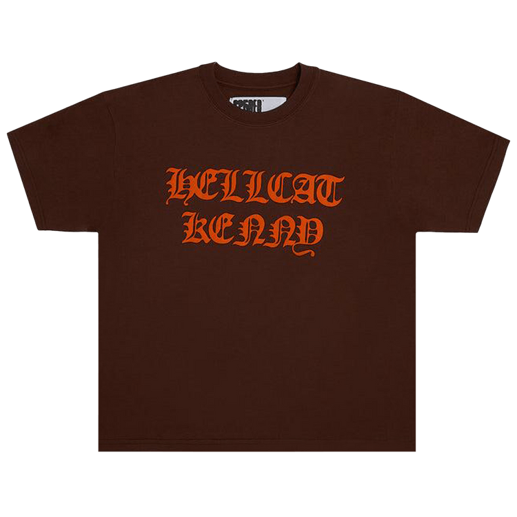 Sp5der Hellcat Kenny Tee "Brown"