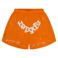 Sp5der OG Web Double Layer Short "Orange"