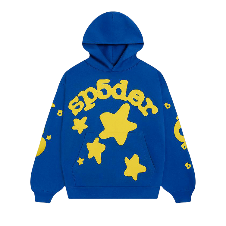 Sp5der Beluga Hoodie "TC Blue"
