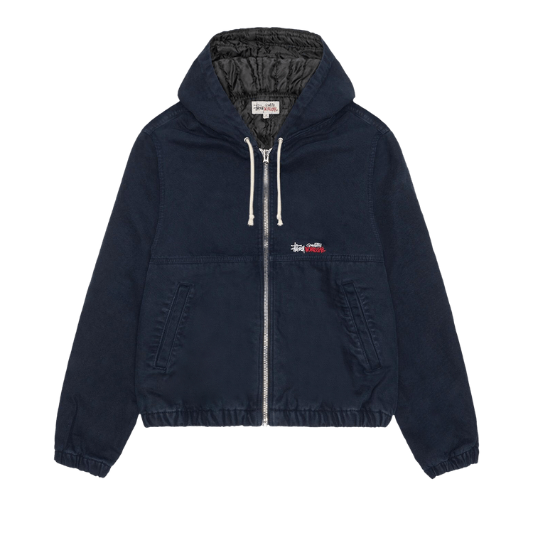 Stussy Insulated Canvas Work Jacket "Navy"