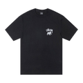 Stussy Pigment Dyed Rasta Lion Tee "Black"