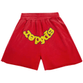 Sp5der OG Logo Sweatshort "Red"