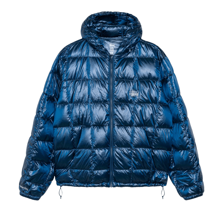 Stussy Midweight Hooded Puffer "Royal"