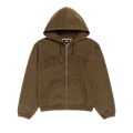 Stussy Faded Graphic Zip Hoodie "Olive"