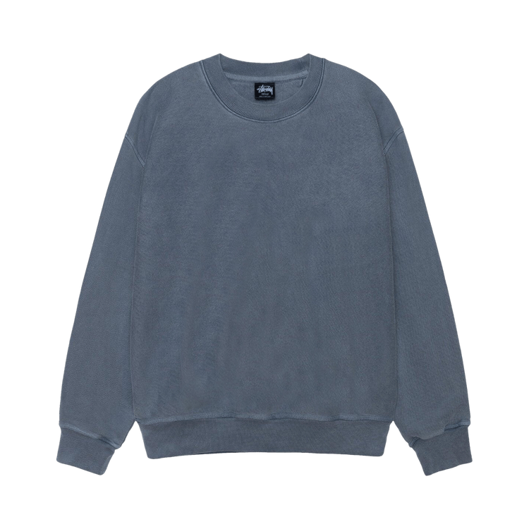 Stussy Pigment Dyed Buana Crew "Navy"