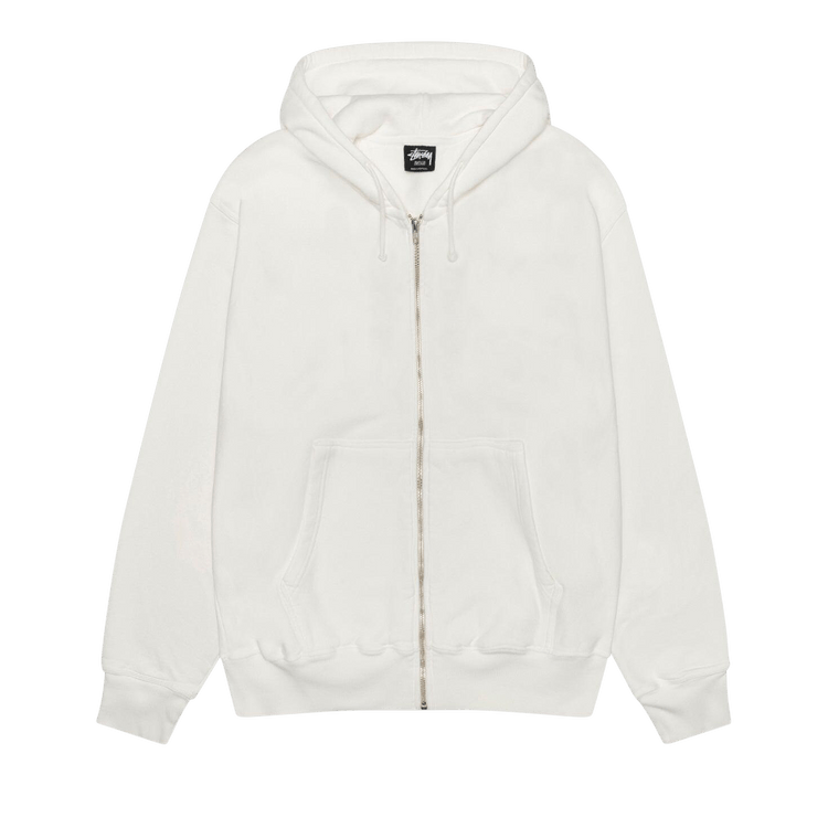 Stussy Pigment Dyed Buana Zip Hoodie "Natural"