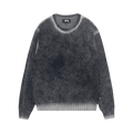 Stussy Faded Knit Crew "Black"
