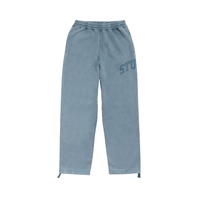 Stussy Faded Graphic Fleece Pant "Washed Black"