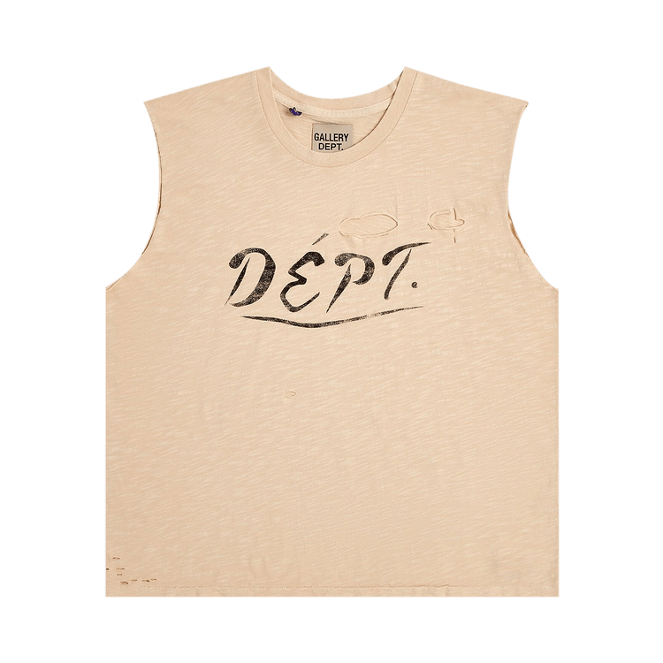 Gallery Dept. Sleeveless Crew Tee "Archival White"