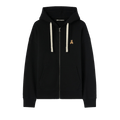 Palm Angels Bear In Mind Zipped Hoodie "Black/Brown"