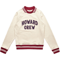 Wales Bonner Crew Jumper "Ivory/Red"